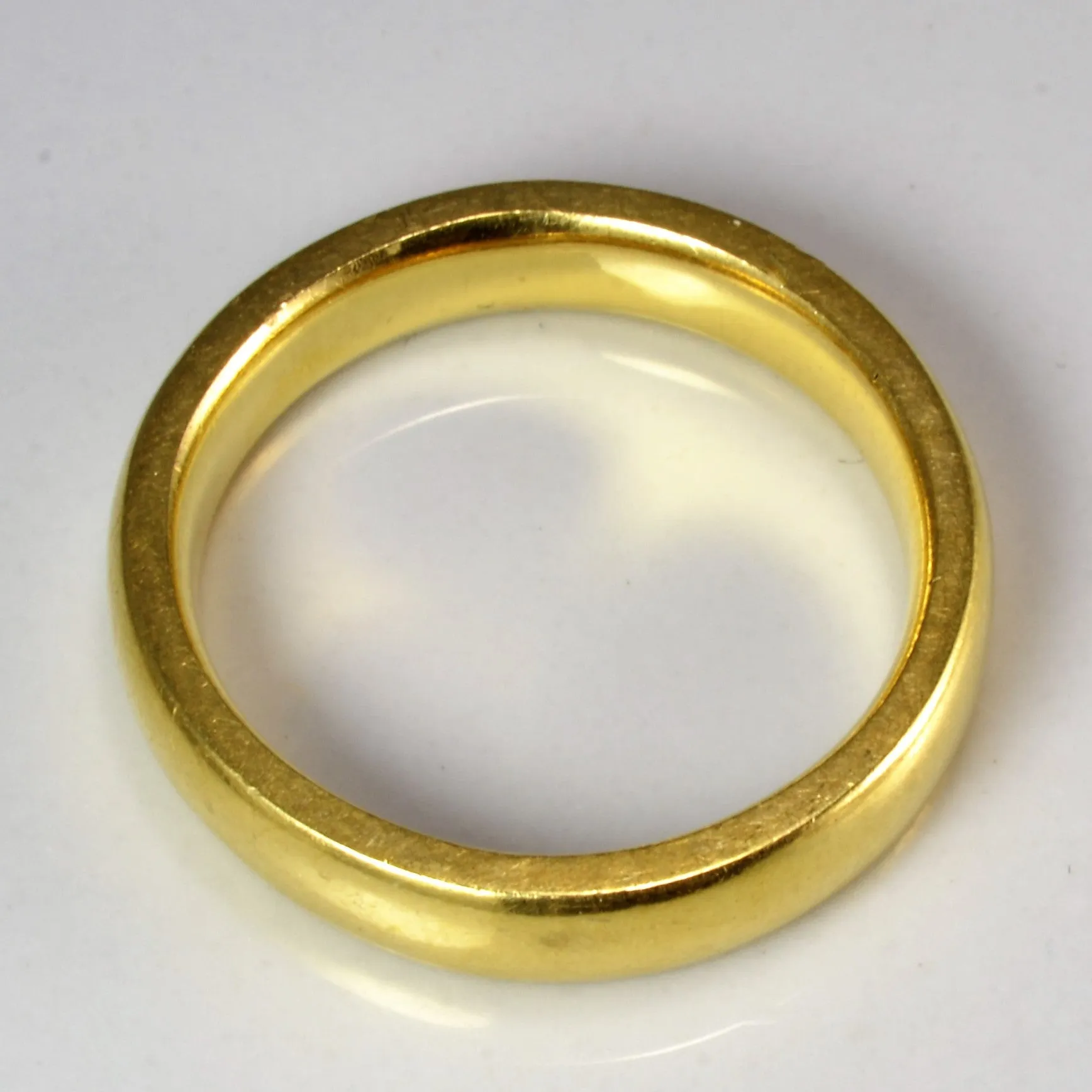'Birks' Vintage Classic Gold Wedding Band | SZ 6.75 |