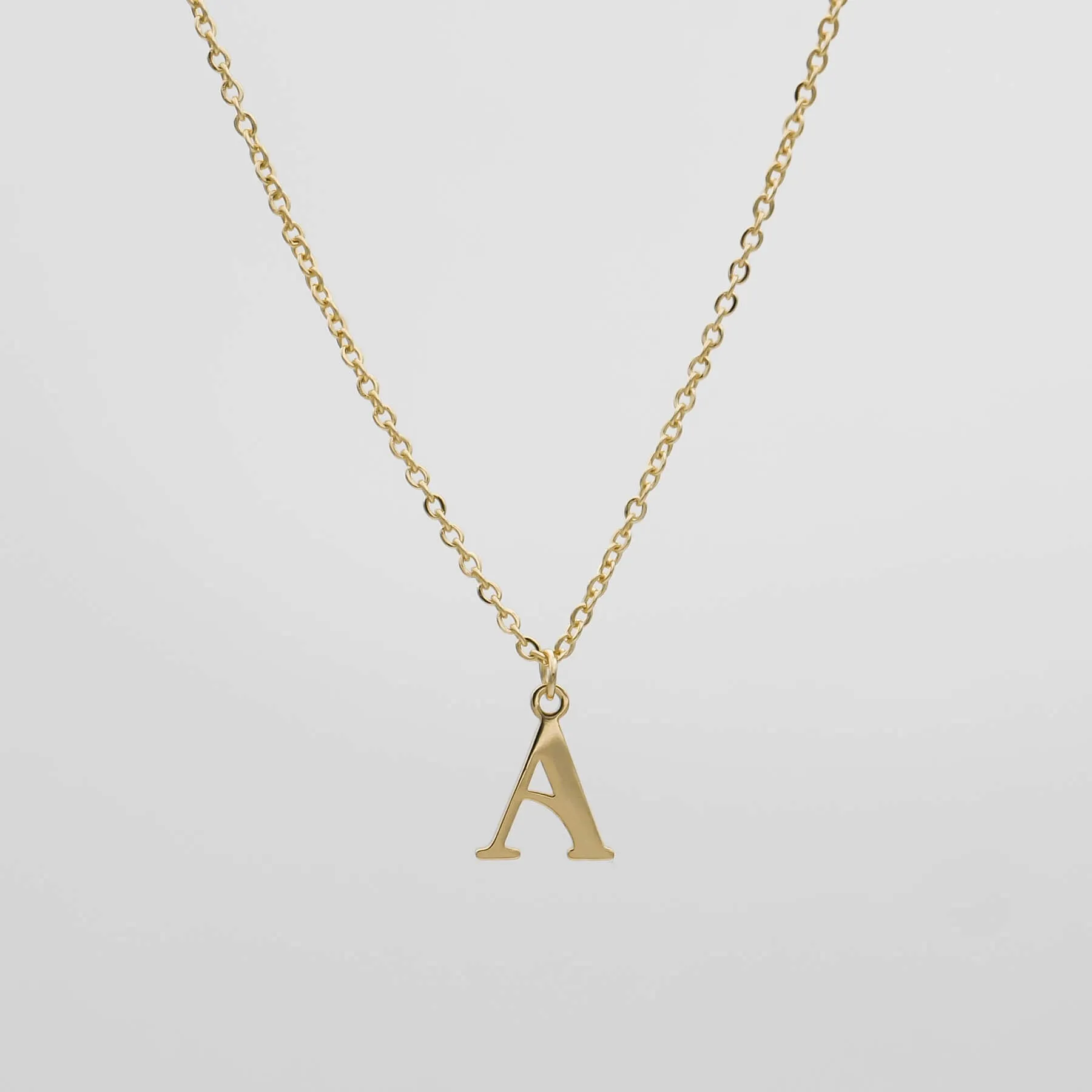 Dubai Initial Necklace