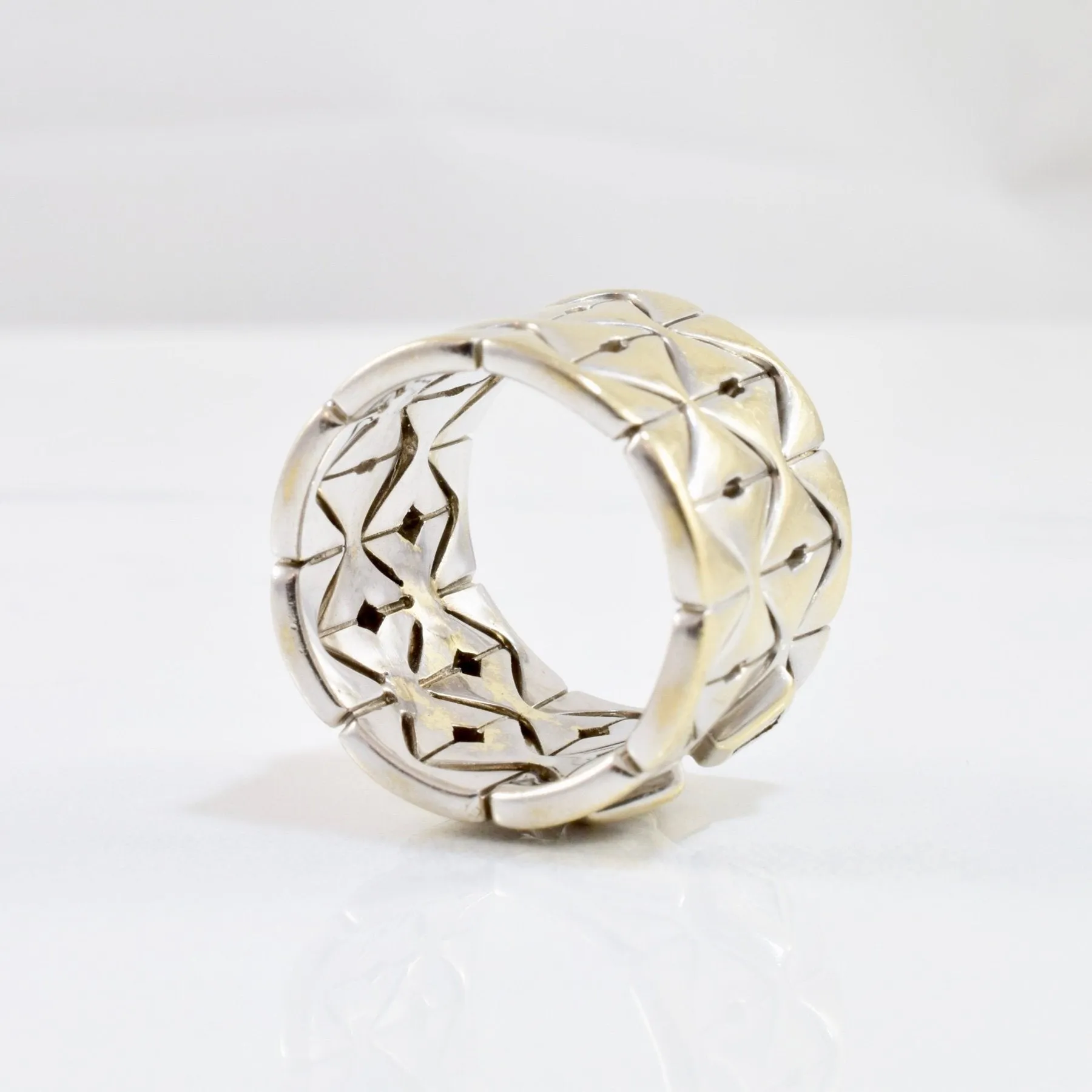 'Escada' Wide Diamond Band | 0.84 ctw SZ 6.75 |