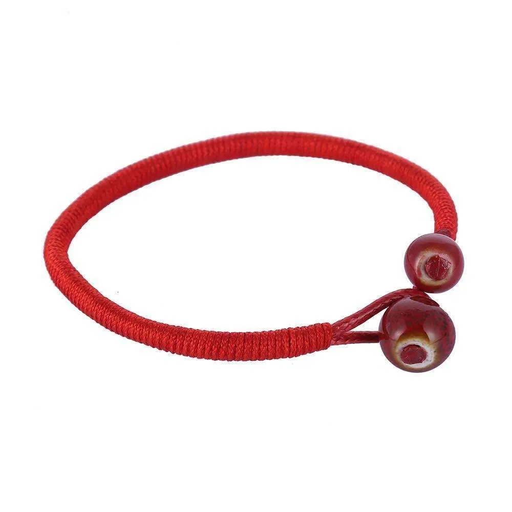 Lucky Ceramic Red String Bracelets