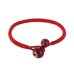 Lucky Ceramic Red String Bracelets