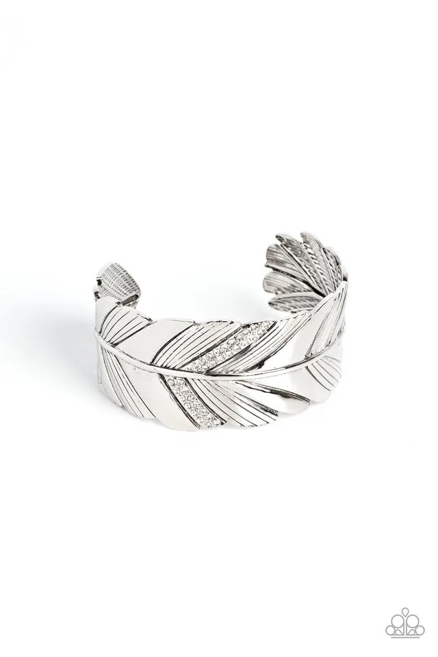 Paparazzi Bracelet ~ Party FOWL - White