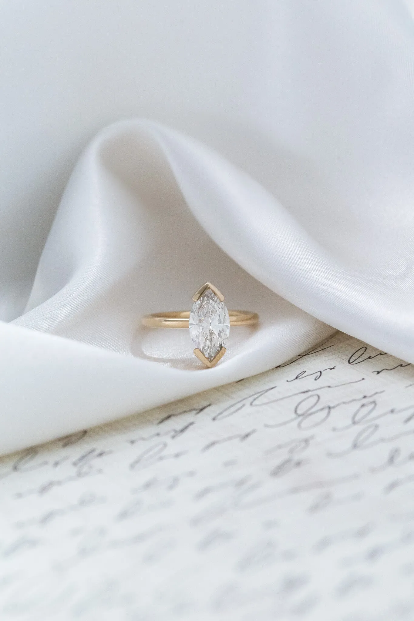 The Zadie Marquise Solitaire