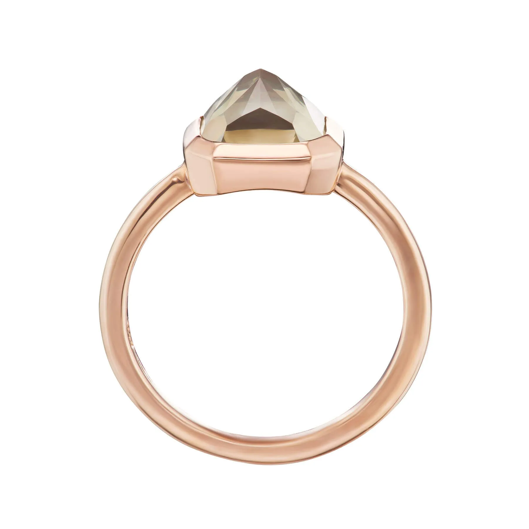 Unique Grey Diamond Engagement Ring